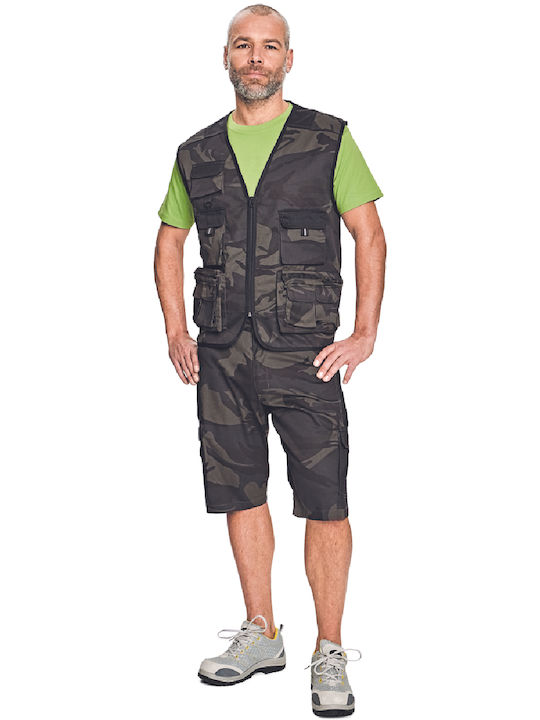 Cerva Crambe Arbeitsweste Khaki
