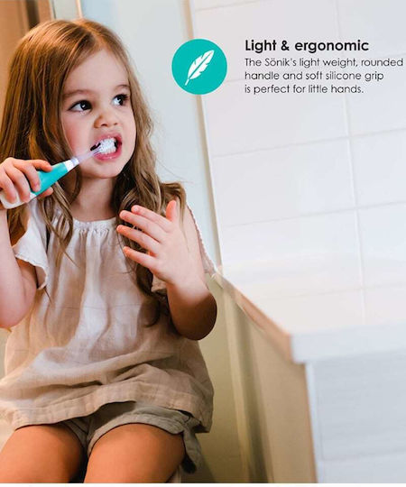 Bbluv Electric Toothbrush Replacement Heads Sonik 2 Pieces for 18m+ Mint