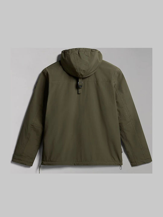 Rainforest Pocket 2 Winter Jacke Wasserdicht und Winddicht Khaki