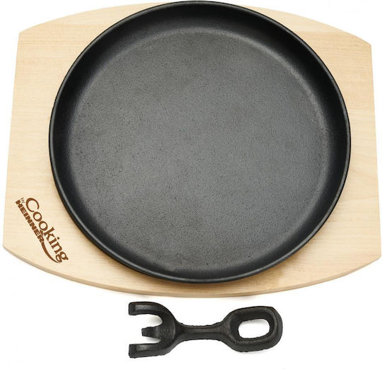 Heinner Saganaki aus Gusseisen 22cm