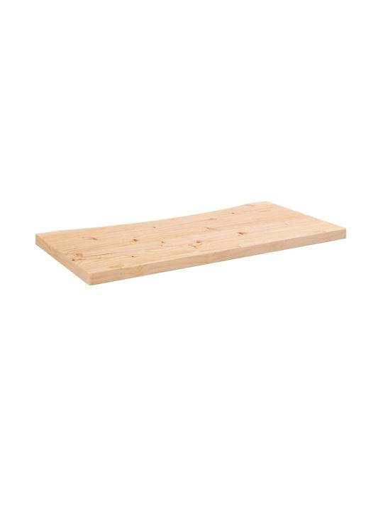 vidaXL Holz Rechteckig Betttablett mit Griffen in Braun Farbe 80x40x2.5cm 824425 1Stück