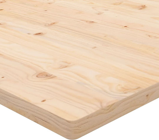 vidaXL Дърво Легло с Дръжки в Кафяв Цвят 80x40x2.5см 824425 1бр