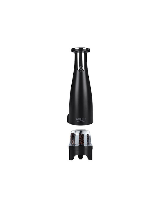 Adler Electric Set Spice Mills made of Ceramic in Black Color 8cm 3pcs