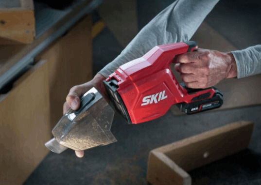 Skil 3158 CA Rechargeable Handheld Vacuum 20V without Battery and Charger Red