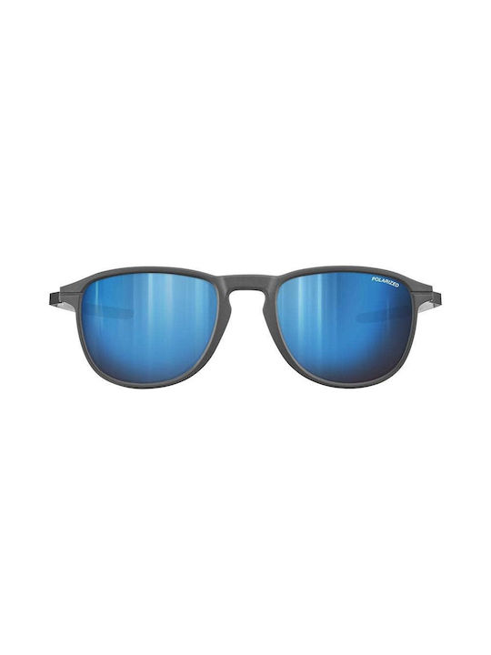 Julbo United Sunglasses with Black Plastic Frame and Blue Lens J5549414