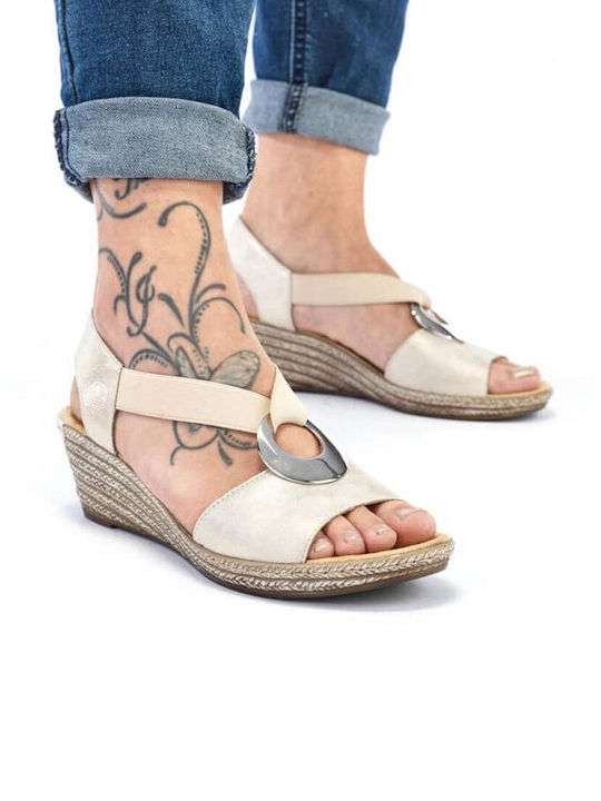 Platforme dama Anatomici Culoare Bej