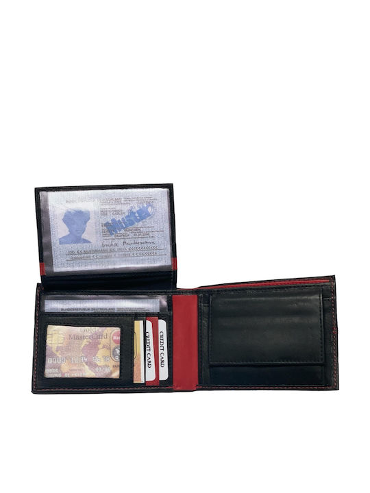Leather Men's Wallet Classic Black