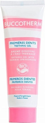 Buccotherm First Teeth Teething Gel Produkt zur Zahnfleischentlastung mit Kamille & Althaea-Extrakt 50ml