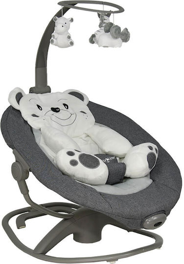 Bebe Stars Electric Baby Relax Imagine with Music and Vibration Gray for Child up to 12kg