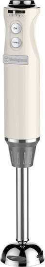 Westinghouse Ραβδομπλέντερ με Ανοξείδωτη Ράβδο 600W Λευκό
