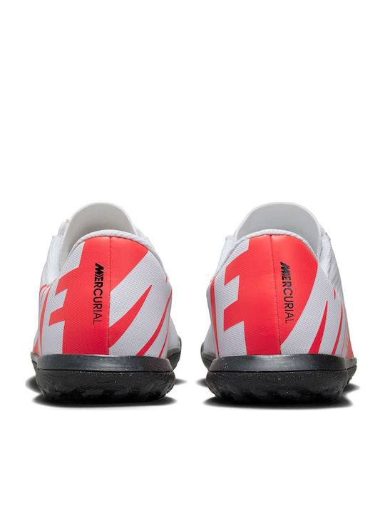 Mercurial Vapor 15 Club Kids Turf Soccer Shoes White
