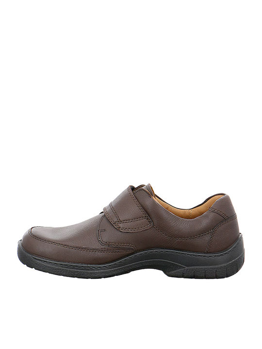 Leder Herren Freizeitschuhe Anatomisch Braun