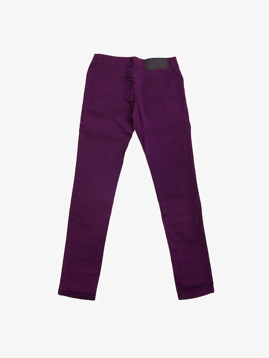 Cheap Monday Femei Bumbac Pantaloni Violet