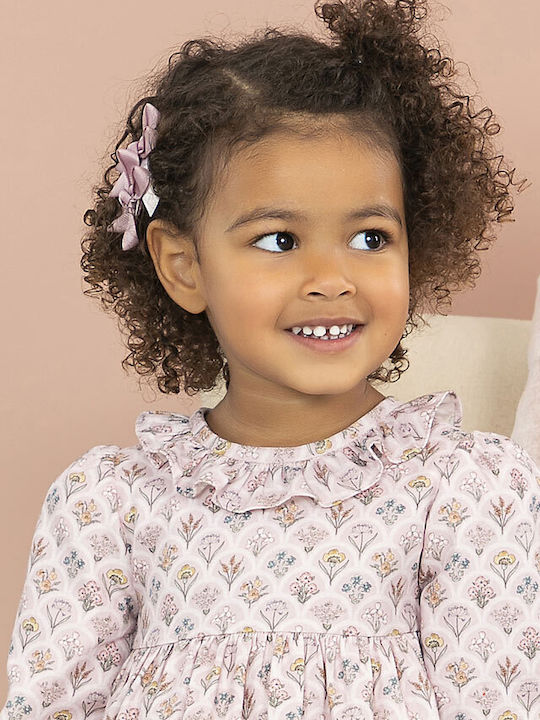 Abel & Lula Kinder Haarspangen Set mit Bobby Pin in Rosa Farbe 2 Stück