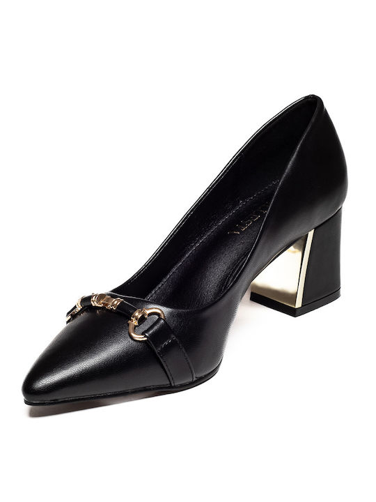 Pointed Toe Black Heels