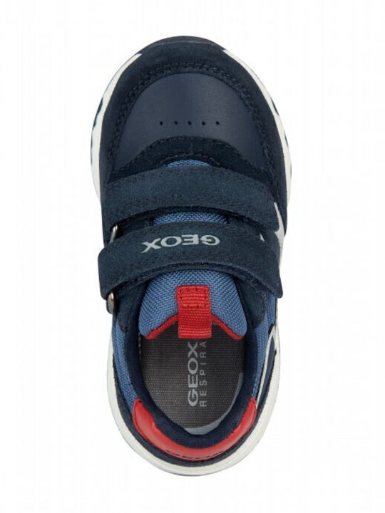 Geox Kids Sneakers with Scratch Blue