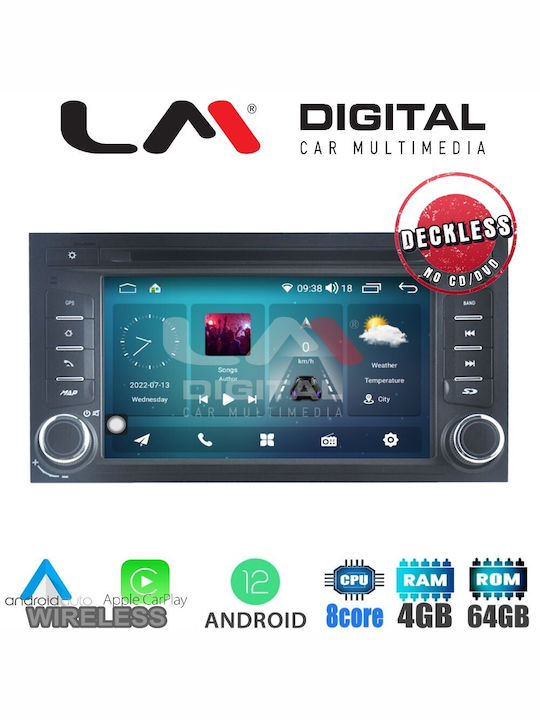 LM Digital Ηχοσύστημα Αυτοκινήτου (Bluetooth/USB/WiFi/GPS)