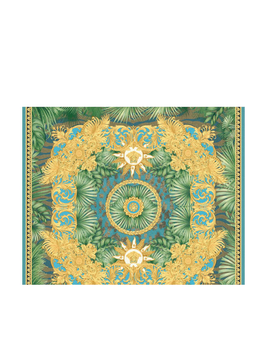 Wallpaper Versace Fabric Green L1000xW70cm Washable