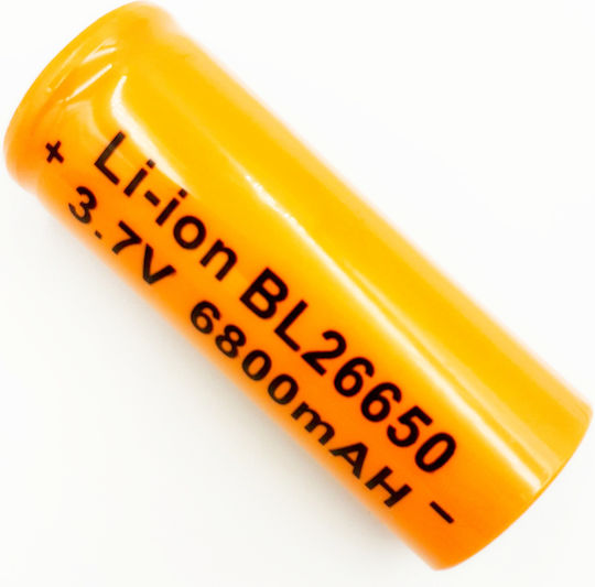 Pals Επαναφορτιζόμενη Μπαταρία 26650 Li-ion 6800mAh 3.7V 1τμχ