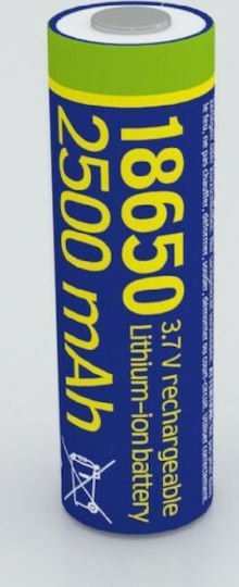 Energenie Επαναφορτιζόμενη Μπαταρία 18650 Li-ion 2500mAh 3.7V 1τμχ