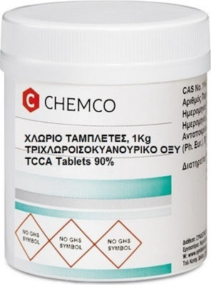 Chemco Χλώριο Τρίχλωρο 90% σε Ταμπλέτες 1kg