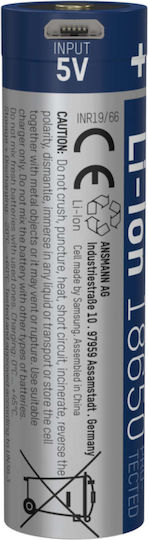 Ansmann Rechargable Battery 18650 Li-ion 3400mAh 3.6V 1pcs