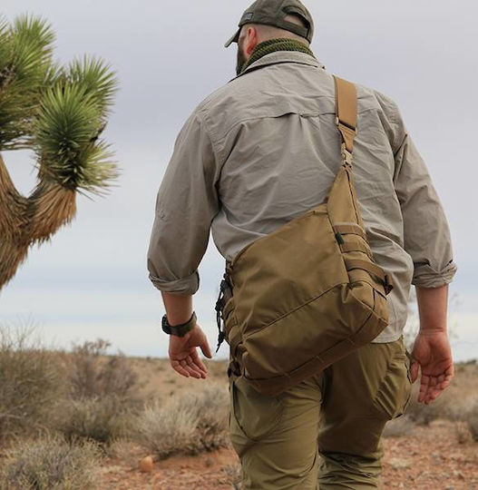 Helikon Tex Bushcraft Satchel Bag Cordura Στρατιωτικό Τσαντάκι Ώμου από Cordura Γκρι 17lt