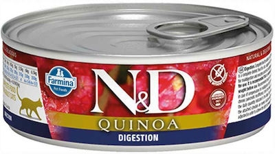 Farmina Quinoa Digestion Wet Food for Adult Cats In Can with Lamb 1pc 80gr