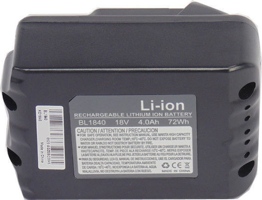 RHY Werkzeugbatterie Lithium 18V mit Kapazität 4Ah
