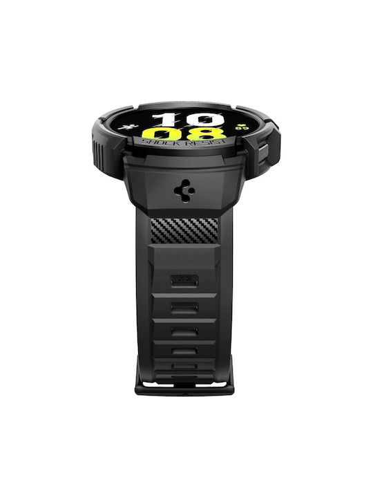 Spigen RUGGED ARMOR ”PRO” Silikonhülle in Schwarz Farbe für