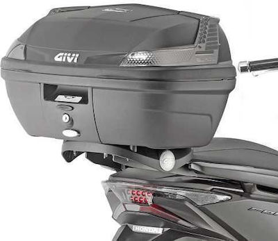 Givi Monolock Μπαγκαζιέρα Μοτοσυκλέτας 37lt Μαύρη