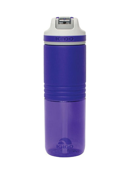 Igloo Swift Straw Πλαστικό Παγούρι 1065ml Μωβ