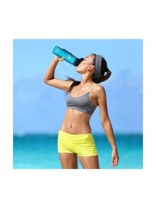 AlpinPro Water Bottle Plastic 500ml Green