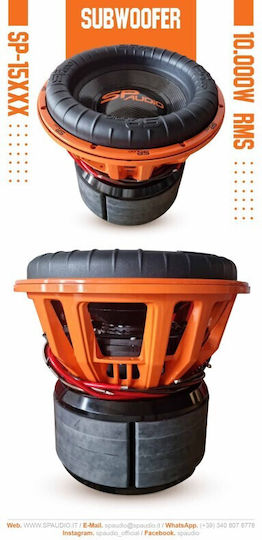 SP Audio Auto-Subwoofer 15" 10000W RMS