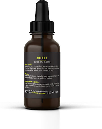 Socrates Premium Grooming Double L Konio Oil Lemon Lime Hemp 30ml