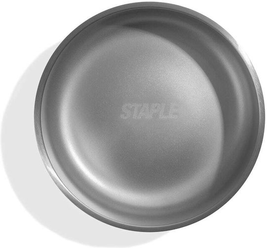 Zee-Dog Tuff Staple Stainless Steel Bowl Food for Dog & Cat with Base 2x 2lt in Pink Color