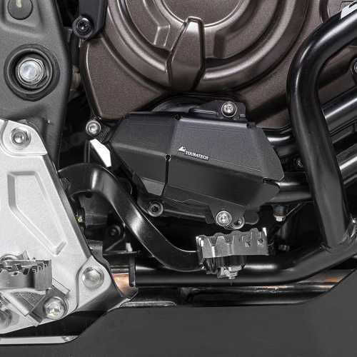 Touratech Προστατευτικό Κάλυμμα Κινητήρα Μοτοσυκλέτας Yamaha Tenere 700 Μαύρο