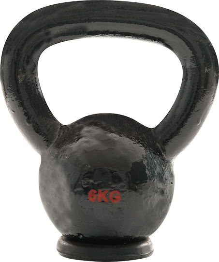 AMILA Kettlebell Cast Iron 6kg Black