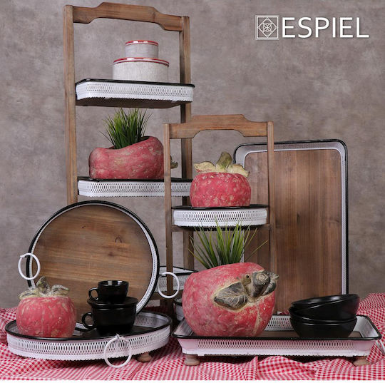 Espiel Strawberry Саксия Керамика Червен 19.5x16x14.5εκ. Боровинки