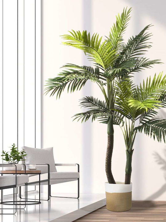 GloboStar Palawan Planter Fabric Beige 35x35x38cm.