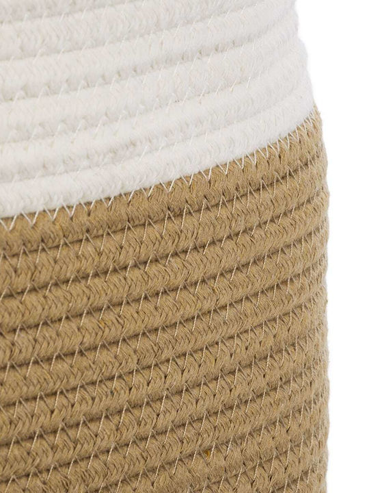 GloboStar Palawan Planter Fabric Beige 35x35x38cm.