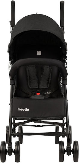 Kikka Boo Beetle Umbrella Stroller Suitable from 6+ Months Black 6kg