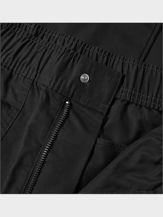 Sportswear City Made Παντελόνι σε Loose Εφαρμογή Μαύρο
