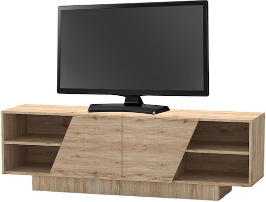 Έπιπλο Τηλεόρασης Stevie Μπεζ Μ160xΠ40xΥ50cm