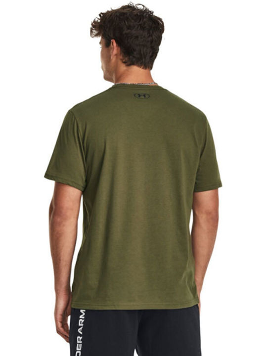 Under Armour Novelty Men's Short Sleeve T-shirt Green