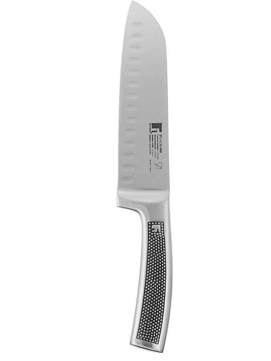 Bergner Harley Cuțit Santoku din Oțel Inoxidabil 17.5cm