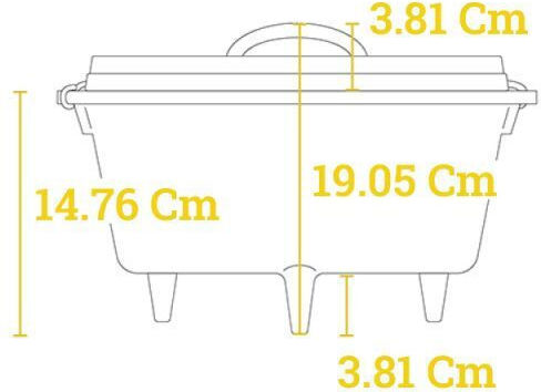 Lodge Camping Pot for Camping 4700ml