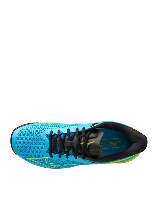 Mizuno Wave Exceed Tour 5ac Ανδρικά Παπούτσια Τένις για Όλα τα Γήπεδα Μπλε