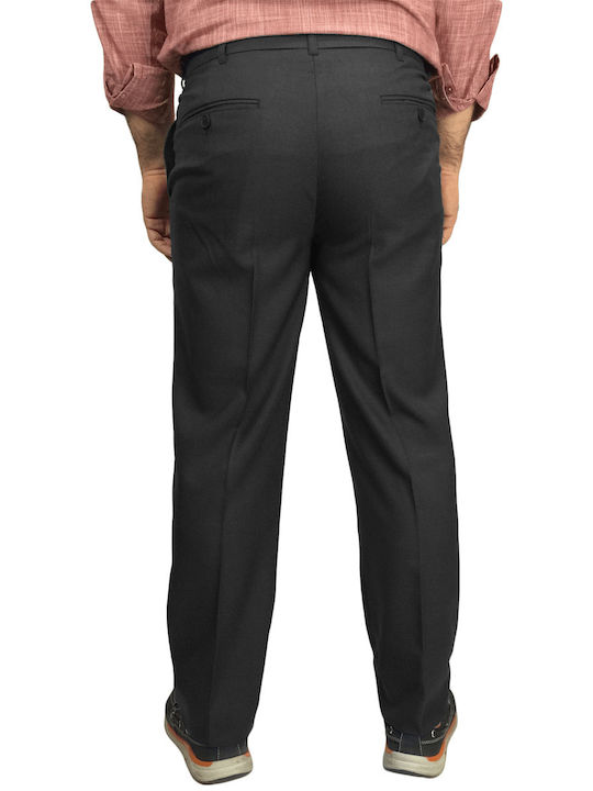 Tip Top Tailors Men's Trousers Black