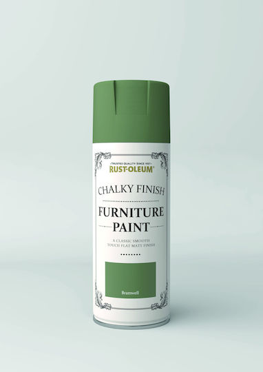 Rust-Oleum Chalky Finish Furniture Chalk Paint Spray Bramwell Bramwell Green 400ml